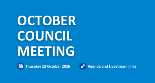 October Council Meeting