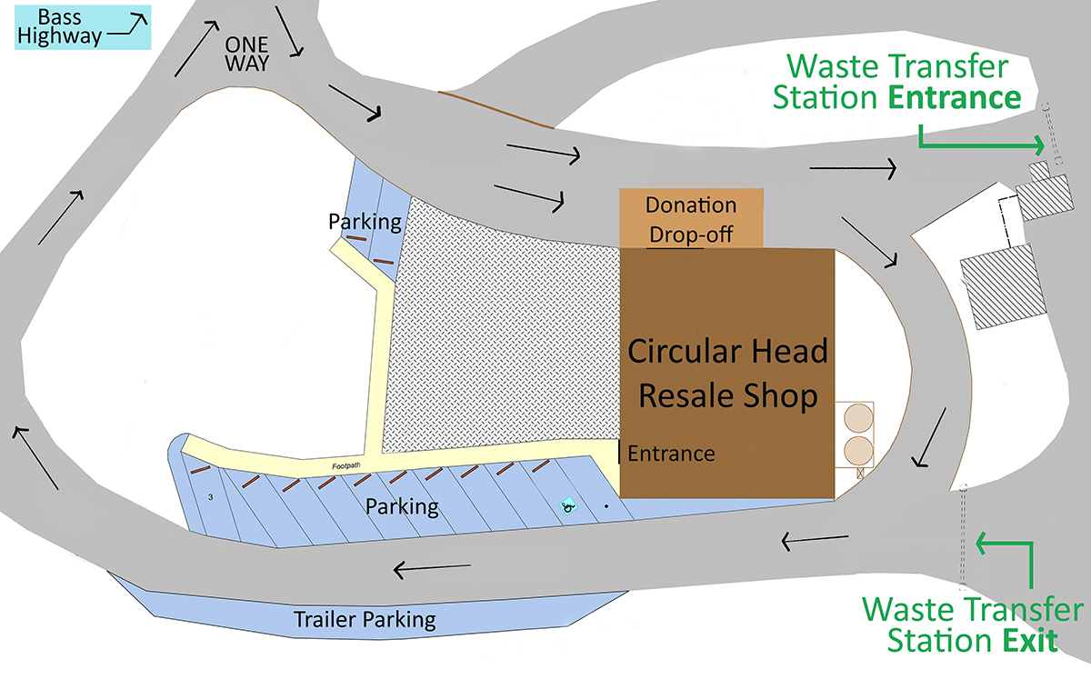 Circular Head Resale Shop - Site Plan